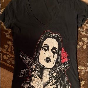 Kill it Tatooart crying girl t-shirt